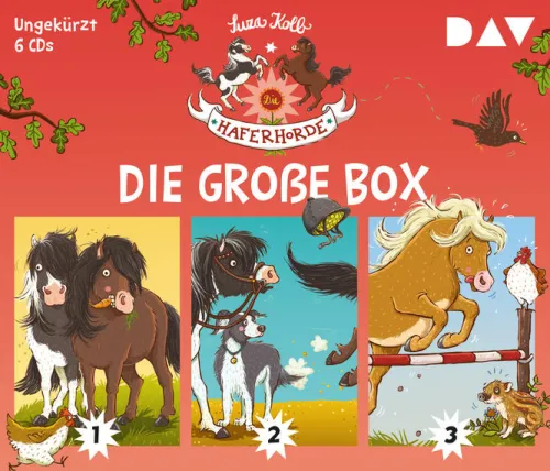 Der Audio Verlag GmbH Kinder- & Jugendbücher·Romane & Erzählungen*Die Haferhorde - Die große Box (Teil 1-3)