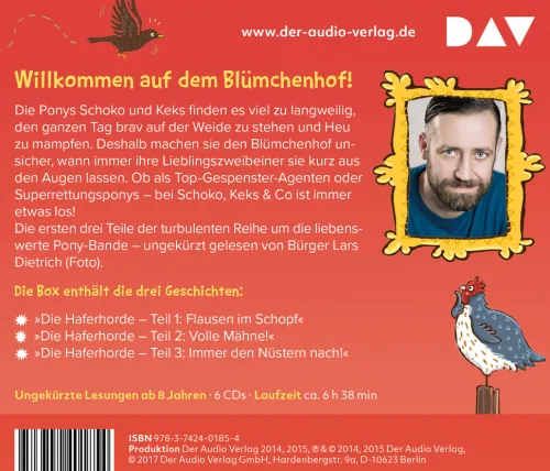 Der Audio Verlag GmbH Kinder- & Jugendbücher·Romane & Erzählungen*Die Haferhorde - Die große Box (Teil 1-3)