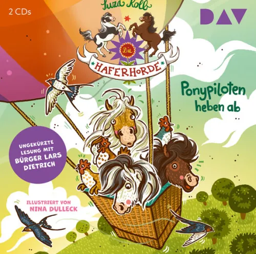 Kinder Der Audio Verlag GmbH Kinder- & Jugendbücher·Liebe-Die Haferhorde - Teil 22: Ponypiloten heben ab
