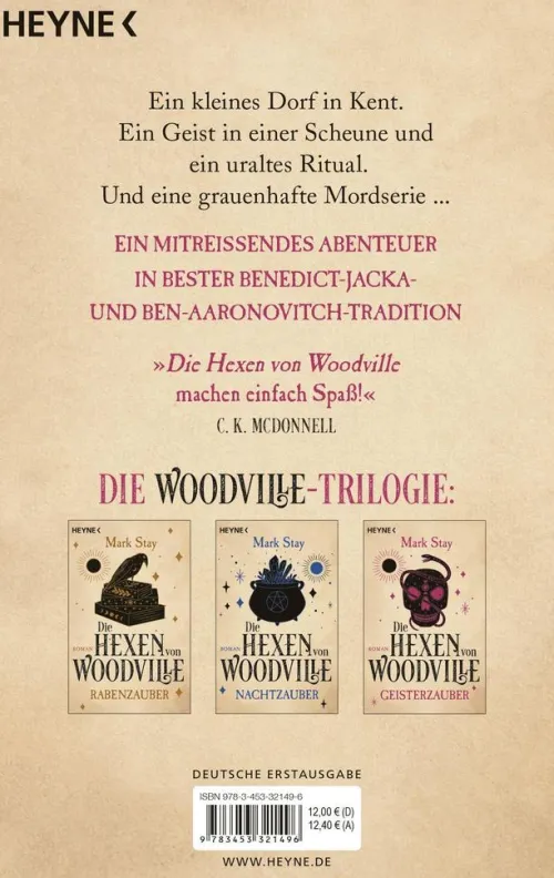Die Hexen von Woodville - Geisterzauber*Heyne Taschenbuch Online