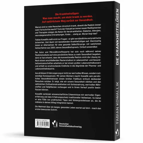 Die Krankheitslügen - Was man macht, um nicht krank zu werden.*Dt. Gesundheitsbuchverlag Clearance