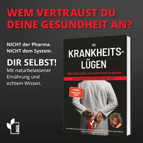 Die Krankheitslügen - Was man macht, um nicht krank zu werden.*Dt. Gesundheitsbuchverlag Clearance
