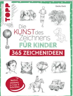frechverlag GmbH Artbooks & Handbücher-Die Kunst des Zeichnens für Kinder 365 Zeichenideen