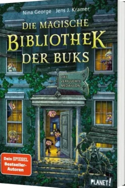Kinder Planet! 10-12 Jahre-Die magische Bibliothek der Buks 2: Das verfluchte Medaillon