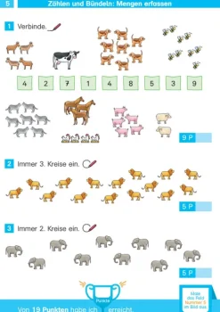 Die Mathe-Helden: Mathe-Testblock So gut bin ich! 1. Klasse*Klett Lerntraining Discount