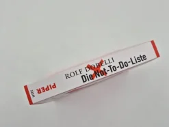 Piper Verlag GmbH Sachbücher*Die Not-To-Do-Liste