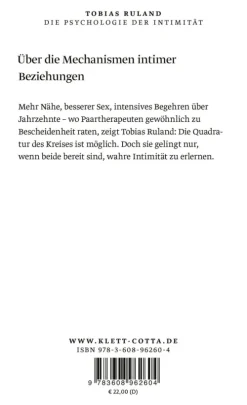 Klett-Cotta Verlag Beziehungen & Sexualität*Die Psychologie der Intimität