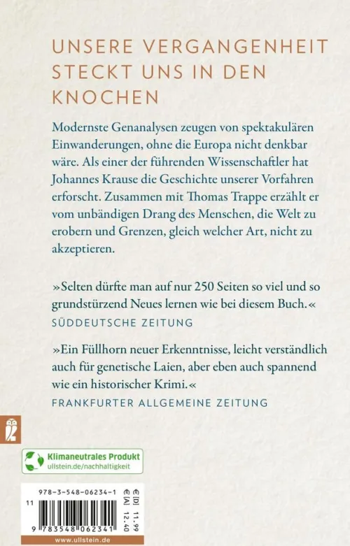 Ullstein Taschenbuchvlg. Biologie*Die Reise unserer Gene