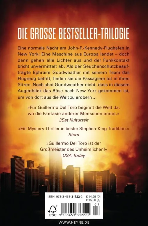 Heyne Taschenbuch Klassische Horrorgeschichten*Die Saat - The Strain