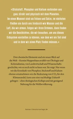 Carl Hanser Verlag Nachhaltigkeit*Die Salze der Erde