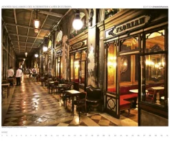 Edition Panorama GmbH Immerwährender Kalender-Die schönsten Cafés in Europa