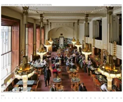 Edition Panorama GmbH Immerwährender Kalender-Die schönsten Cafés in Europa
