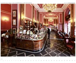 Edition Panorama GmbH Immerwährender Kalender-Die schönsten Cafés in Europa
