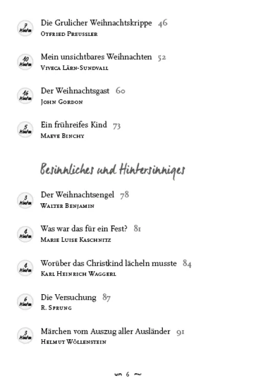 Die schönsten Kurzgeschichten zu Weihnachten*Camino Online