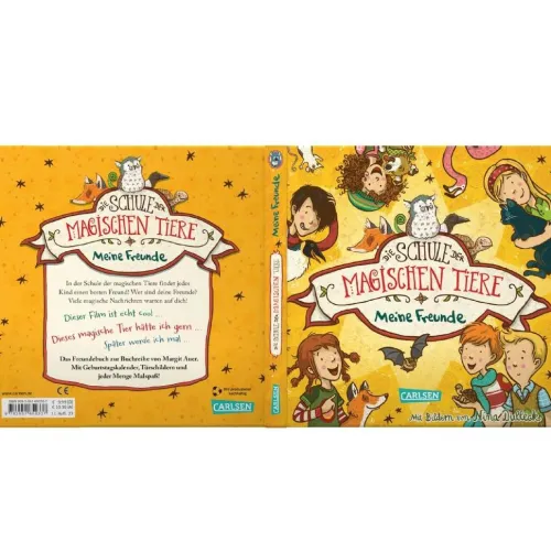 Carlsen Verlag GmbH Freundebücher*Die Schule der magischen Tiere: Meine Freunde (Freundebuch)