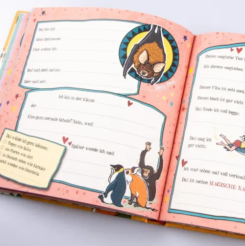 Carlsen Verlag GmbH Freundebücher*Die Schule der magischen Tiere: Meine Freunde (Freundebuch)