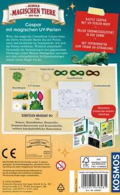 Franckh-Kosmos Forschen & Entdecken-Die Schule der magischen Tiere - Caspar mit magischen UV-Perlen
