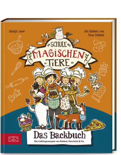 Kinder ZS Verlag Für Babys Und Kinder-Die Schule der magischen Tiere - Das Backbuch