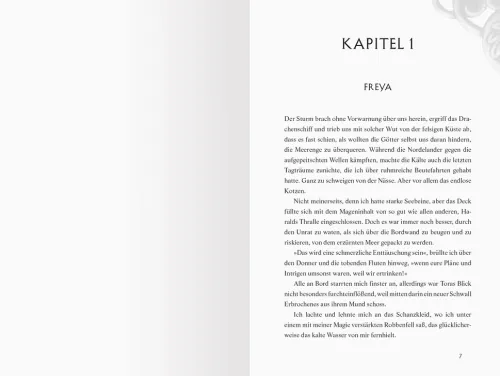 Ravensburger Verlag Romantasy*Die Skaland-Saga, Band 2 - A Curse Carved in Bone