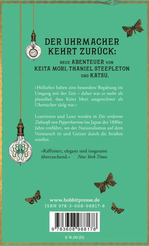 Klett-Cotta Verlag Asian Fantasy|Historische Fantasy-Die verlorene Zukunft von Pepperharrow