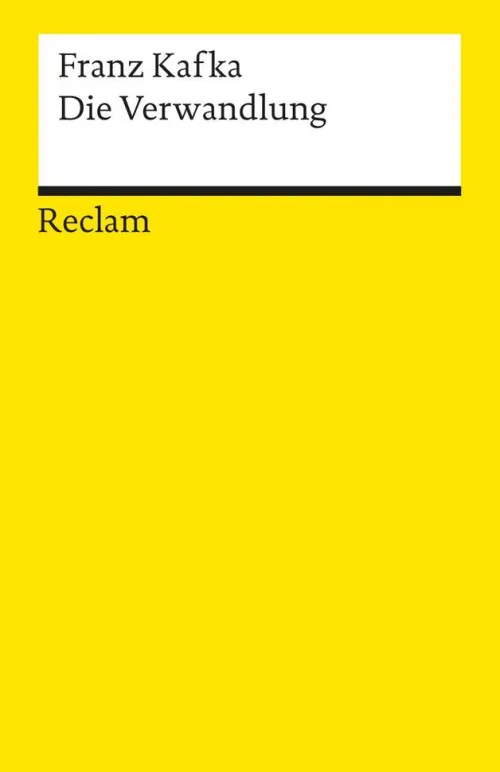 Reclam Philipp Jun. Historische Romane*Die Verwandlung. Textausgabe mit Literaturhinweisen und Nachwort
