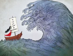 Residenz Cartoons-Die Welt der Frau