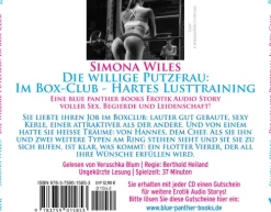 blue panther books Romane·Gesamtausgaben|Romane·Erotische Romane-Die willige Putzfrau: Im Box-Club - Hartes Lusttraining | Erotik Audio Story | Erotisches Hörbuch Au