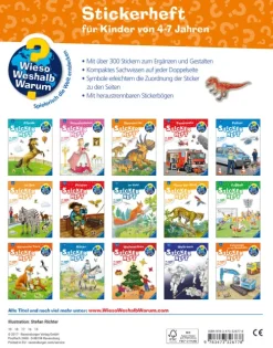 Ravensburger Verlag Stickerhefte-Dinosaurier Stickerheft