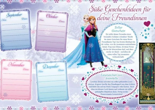 Panini Verlags GmbH Freundebücher-Disney Die Eiskönigin: Mein Anna-Freundebuch