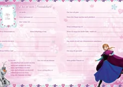 Panini Verlags GmbH Freundebücher-Disney Die Eiskönigin: Mein Anna-Freundebuch
