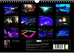 Calvendo Wandkalender-DJ Liveact (Wandkalender 2026 DIN A4 quer), Monatskalender