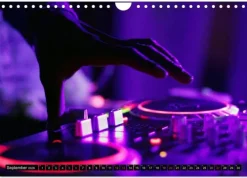 Calvendo Wandkalender-DJ Liveact (Wandkalender 2026 DIN A4 quer), Monatskalender