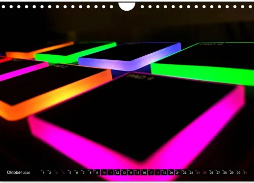 Calvendo Wandkalender-DJ Liveact (Wandkalender 2026 DIN A4 quer), Monatskalender