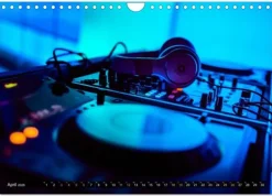 Calvendo Wandkalender-DJ Liveact (Wandkalender 2026 DIN A4 quer), Monatskalender