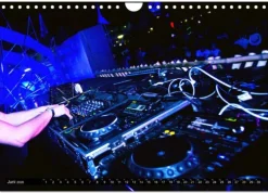 Calvendo Wandkalender-DJ Liveact (Wandkalender 2026 DIN A4 quer), Monatskalender