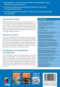 MITP Verlags GmbH Ingenieurwissenschaft-3D-Konstruktionen mit Autodesk Inventor 2026