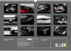 Calvendo Wandkalender-Dodge Challenger SRT8 (Wandkalender 2026 DIN A3 quer), Monatskalender