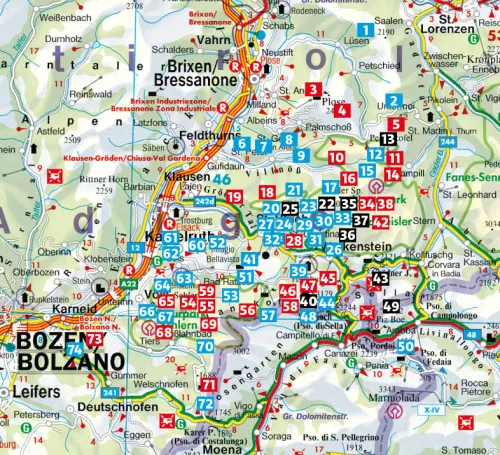 Bergverlag Rother Wandern*Dolomiten Band 1 - Grödnertal