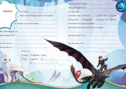 Panini Verlags GmbH Freundebücher*Drachenzähmen leicht gemacht 3: Die geheime Welt: Freundebuch