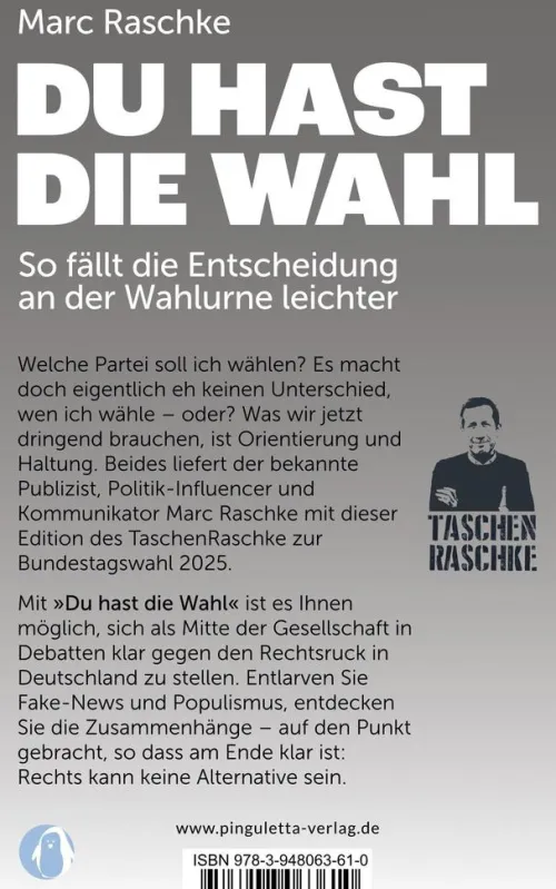 pinguletta Verlag Politik*Du hast die Wahl