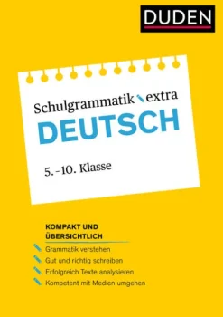 Duden Schulgrammatik extra Deutsch*Bibliograph. Instit. GmbH Clearance