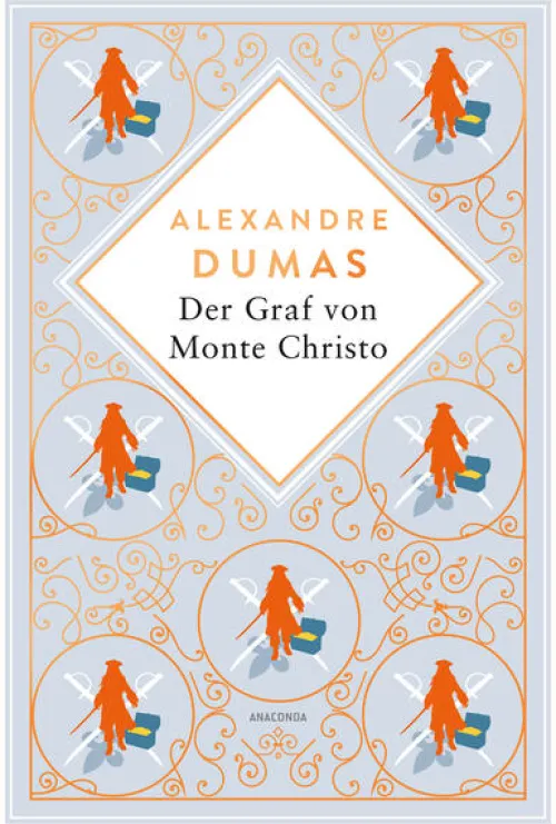 Anaconda Verlag Klassiker|Abenteuerromane*Dumas - Der Graf von Monte Christo. Schmuckausgabe mit Kupferprägung