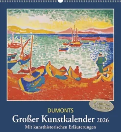 DuMont Kalenderverlag Wandkalender*DUMONT - DUMONTS Großer Kunstkalender 2026 - Wandkalender 45 x 48 cm - Meisterwerke der Klassischen Moderne, Impressionisten & Expressionisten für Kunstliebhaber