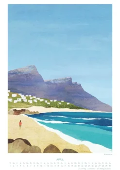 DUMONT - Rivers: Feeling Nature 2026 - Wandkalender 30x42 cm - Outdoor-Illustrationen von Henry Rivers, dekorative Poster im minimalistischen Design*DuMont Kalenderverlag Discount