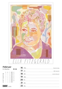 DUMONT - Starke Frauen 2026 - Wochenkalender mit 53 Porträts & Biografien - Wandkalender 21 x 30 cm mit Spiralbindung*DuMont Kalenderverlag Sale