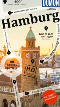 Dumont Reise Vlg GmbH + C Reiseführer-DUMONT direkt Reiseführer Hamburg
