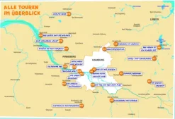 Dumont Reise Vlg GmbH + C Wandern & Radfahren-DUMONT Radelzeit in und um Hamburg