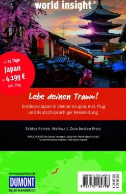 Dumont Reise Vlg GmbH + C Reiseberichte-DUMONT Reise-Handbuch Reiseführer Japan