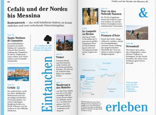 Dumont Reise Vlg GmbH + C Wandern*DUMONT Reise-Taschenbuch Reiseführer Sizilien