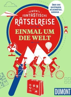 Dumont Reise Vlg GmbH + C Bildbände-DUMONTs Fantastische Rätselreise Einmal um die Welt